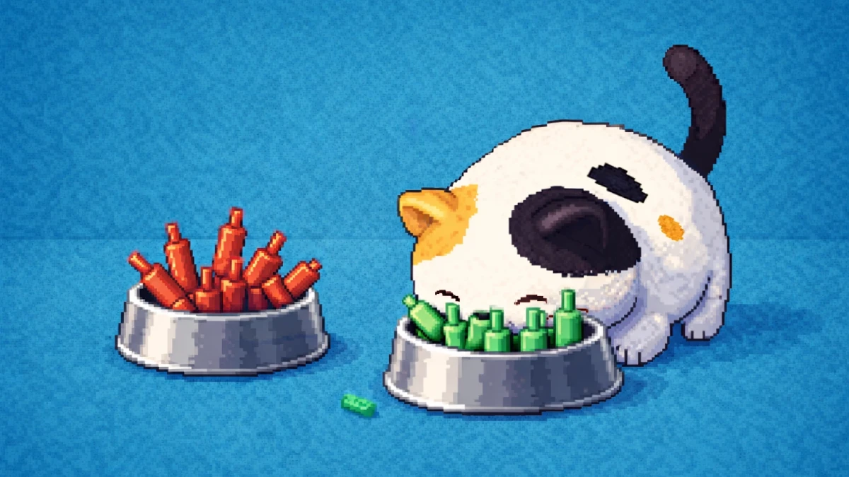 CushCat knows whats good Illustration